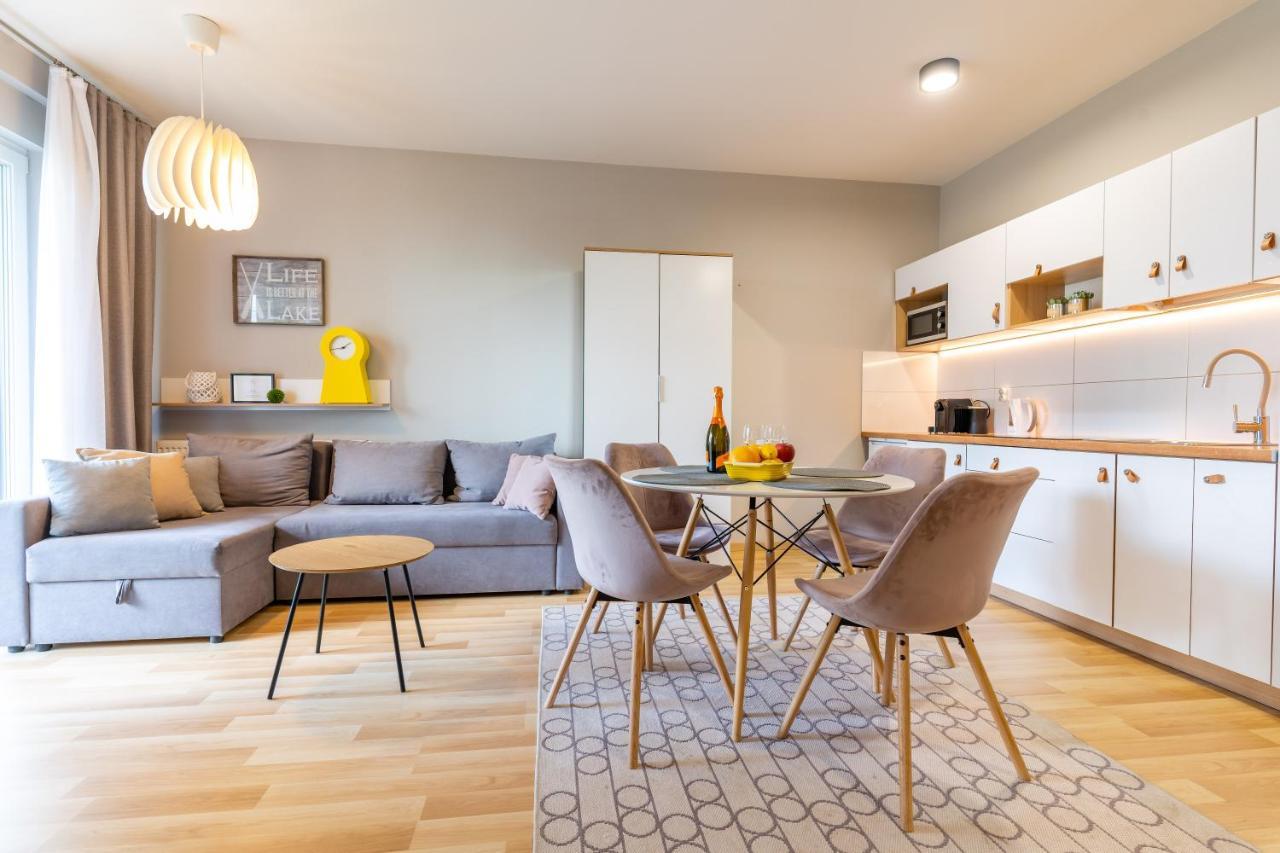 Marina Apartment - Przy Jeziorze, Taras, Tv55" Z Netflix I Prime, Parking Ilawa Ngoại thất bức ảnh