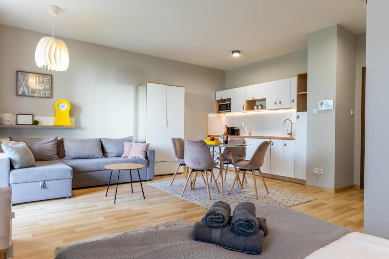 Marina Apartment - Przy Jeziorze, Taras, Tv55" Z Netflix I Prime, Parking Ilawa Ngoại thất bức ảnh