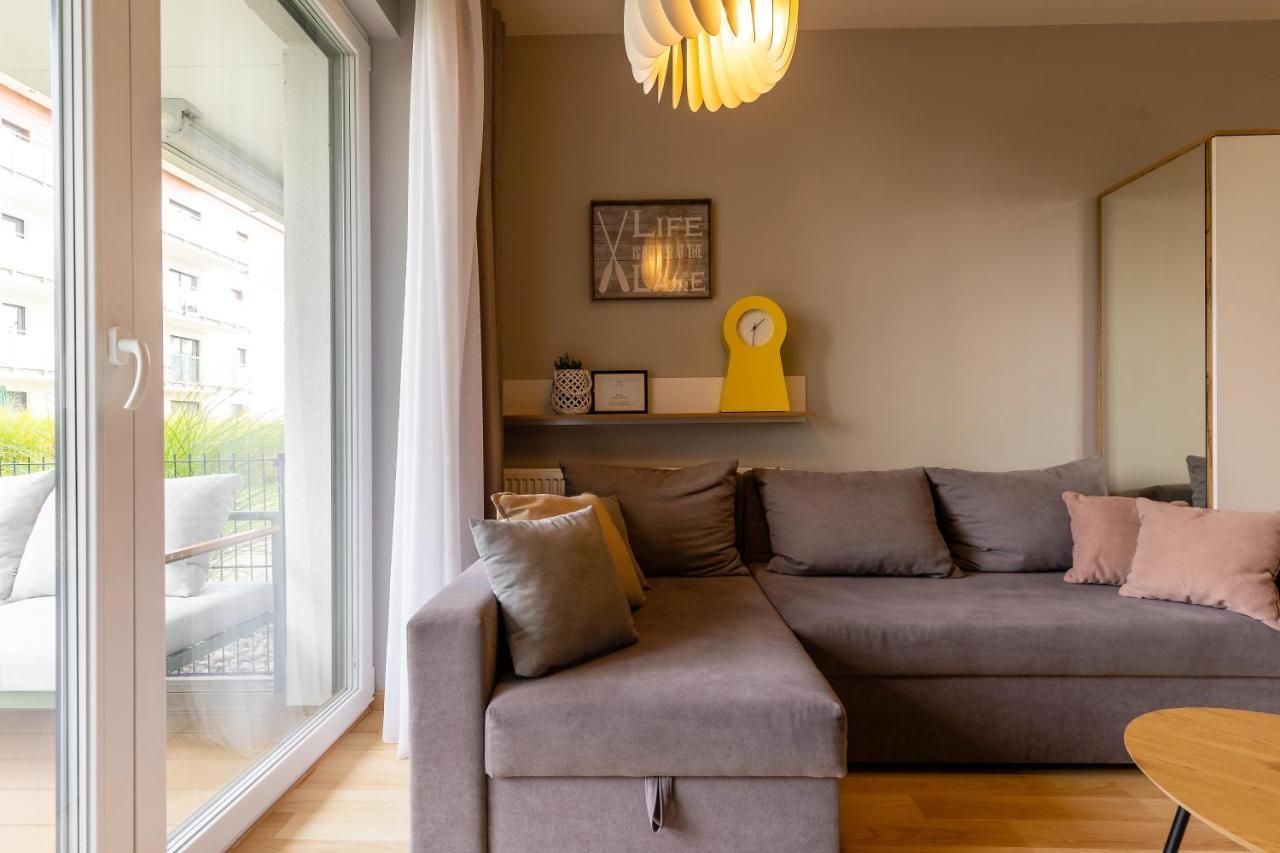Marina Apartment - Przy Jeziorze, Taras, Tv55" Z Netflix I Prime, Parking Ilawa Ngoại thất bức ảnh